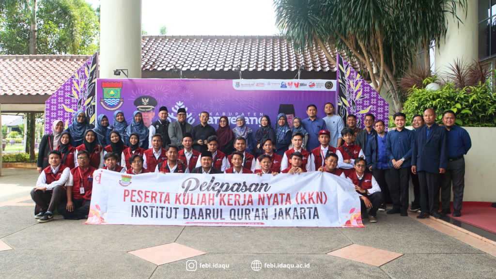 “Pelepasan Peserta Kuliah Kerja Nyata (KKN) Institut Daarul Qur’an Jakarta Pada 8 Januari 2024″