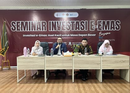 FEBI Gelar Seminar Investasi Emas