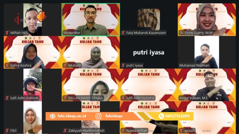 Kuliah Tamu FEBI IDAQU Jakarta Bahas Kewirausahaan Bersama Universitas Maarif Lampung