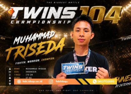 Muhammad Trisedha, Twins Championship 104, Malaysia, IDAQU